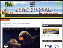 Tablet Screenshot of maravillafm.net